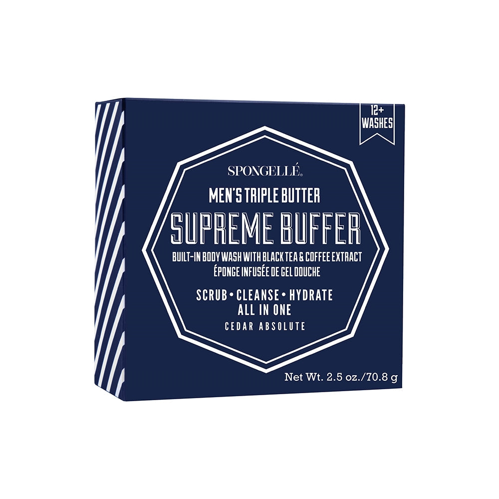 Spongelle Men's Collection - Supreme Buffer - Cedar