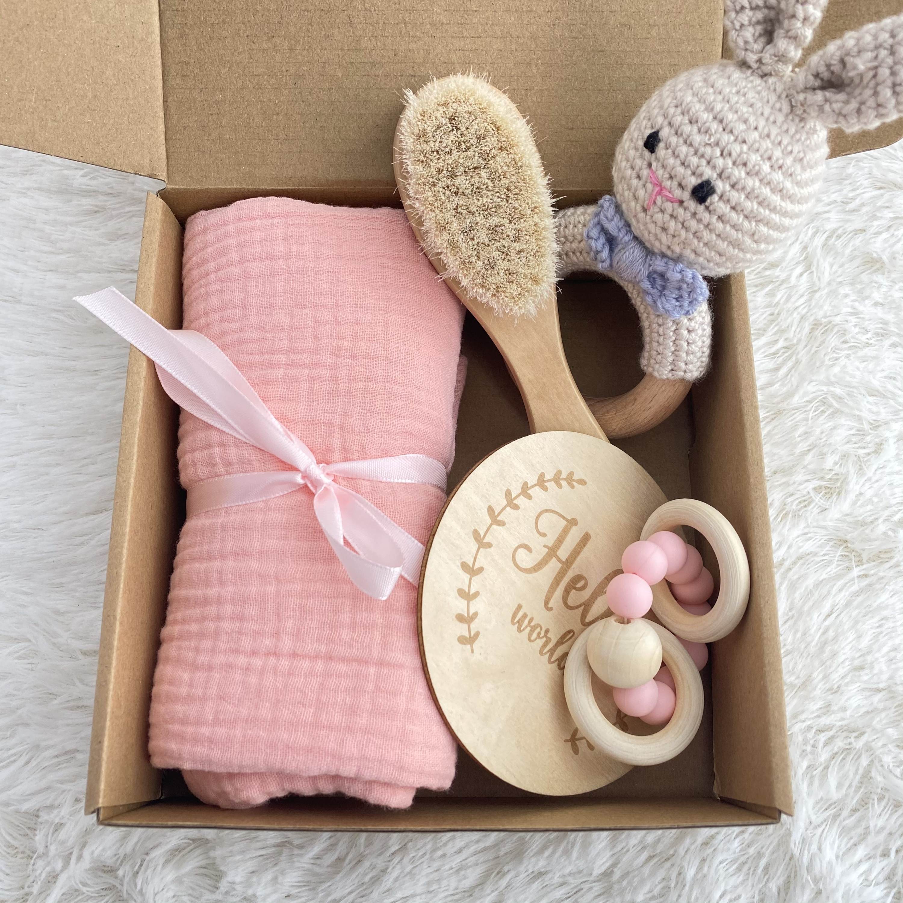 Crochet Rattle Baby Gift Set