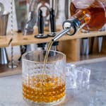 Cocktail Shaker Set with Stand | 17-Piece Mixology Bartender Kit Bar Set