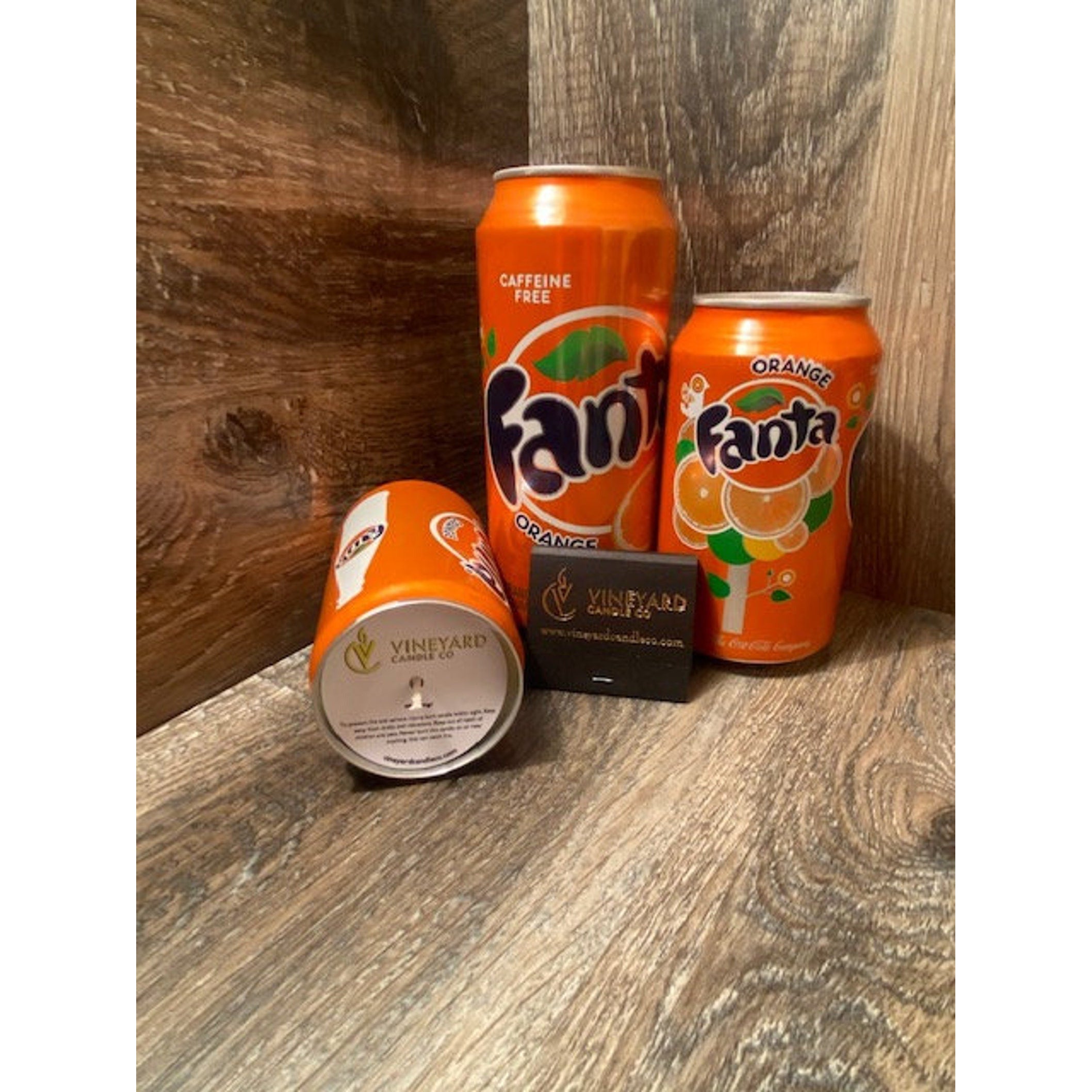 Up-cylced Soda Scented Candles